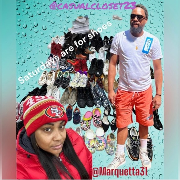 SATURDAY’S ARE FOR SHOES SHARE SHOW WITH ME & @CASUALCLOSET23 - Picture 2 of 4